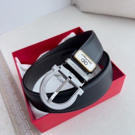 페레가모 리버서블 간치니 벨트 35MM