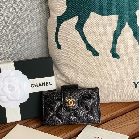 샤넬 아코디언 카드홀더