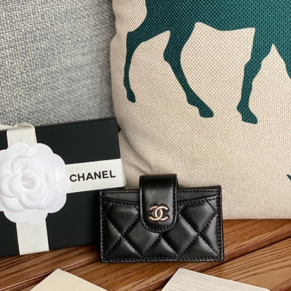 샤넬 아코디언 카드홀더