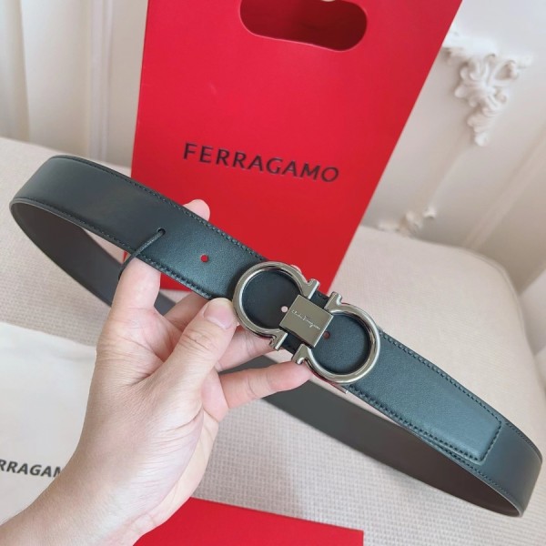 페레가모 간치니 벨트 35MM