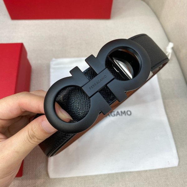 페레가모 간치니 남자 벨트 35MM