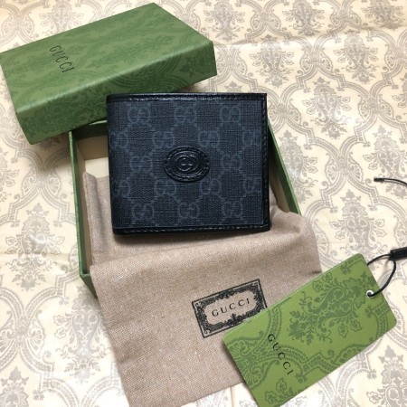 구찌 인터로킹 G 남자 반지갑